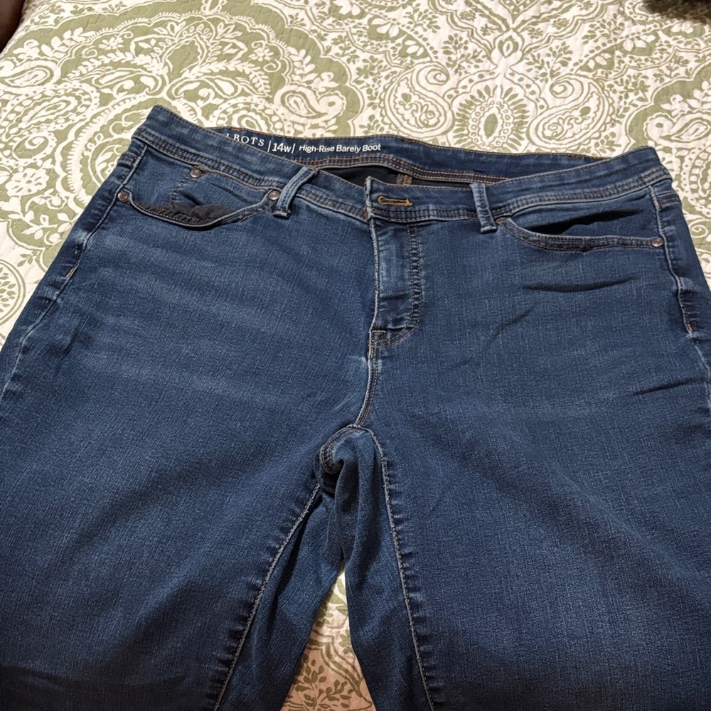 Talbots Women's High-Rise Blue Jeans